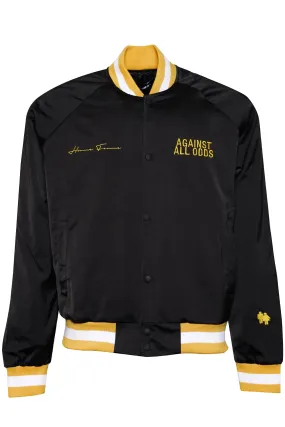 Varsity Jacket Black and Yellow