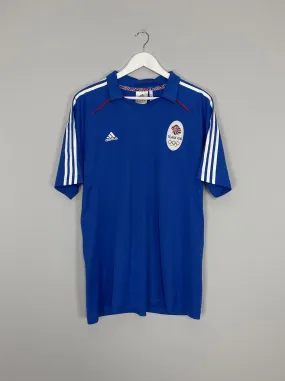 2012 GREAT BRITAIN ADIDAS OLYMPICS TRAINING POLO (XL)