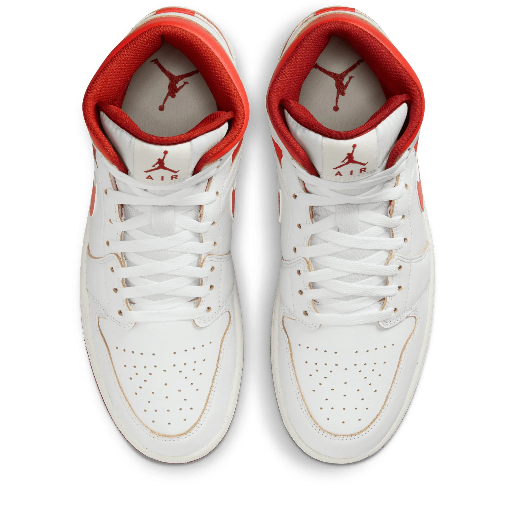 Air Jordan 1 Mid SE - White/Lobster