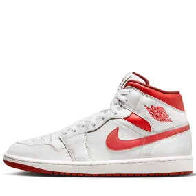 Air Jordan 1 Mid SE - White/Lobster