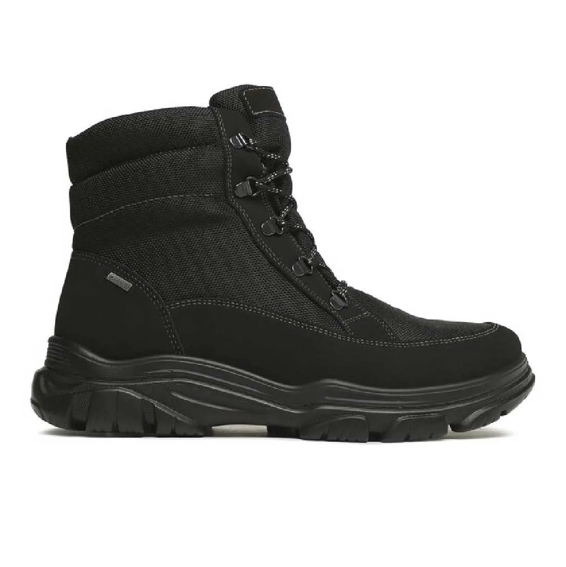 Ara Men's Freeport Black Tech Mesh Gore-Tex Wateproof