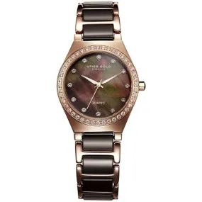 ARIES GOLD STAINLESS STEEL L 5014Z RG-BRMOP WOMEN'S WATCH