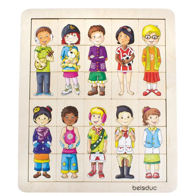 Beleduc Wooden Match   Mix Kids