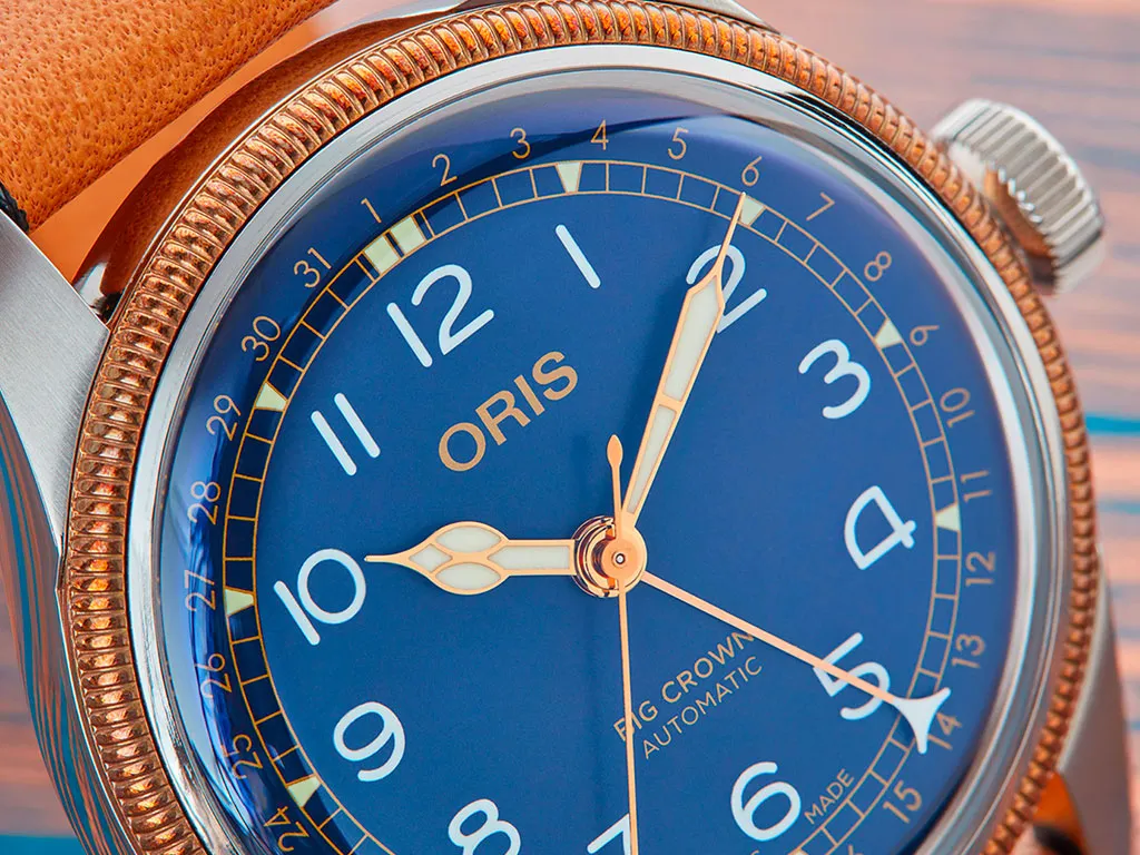 Big Crown Pointer Date Bronze Blue Ref. 01 754 7741 4365-07 5 20 71