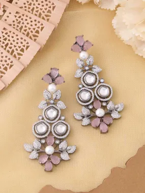 Blush Ianthe Zirconia Danglers