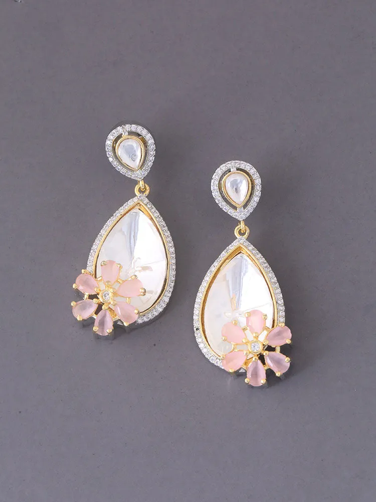 Blush Milenka Zirconia Danglers