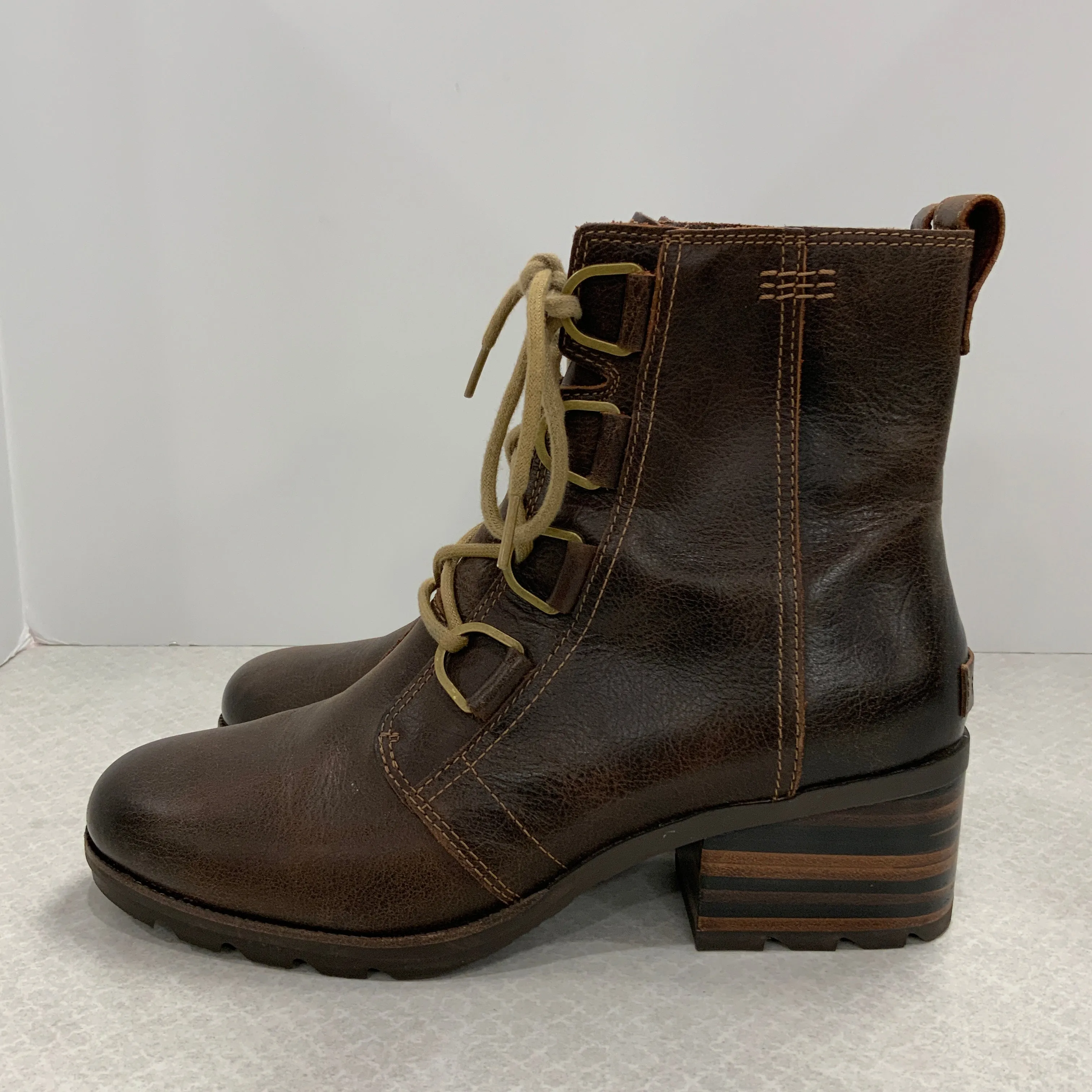 Boots Combat By Sorel In Brown, Size: 10