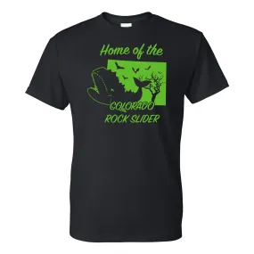 Colorado Rock Slider Cryptid T-Shirt - Black