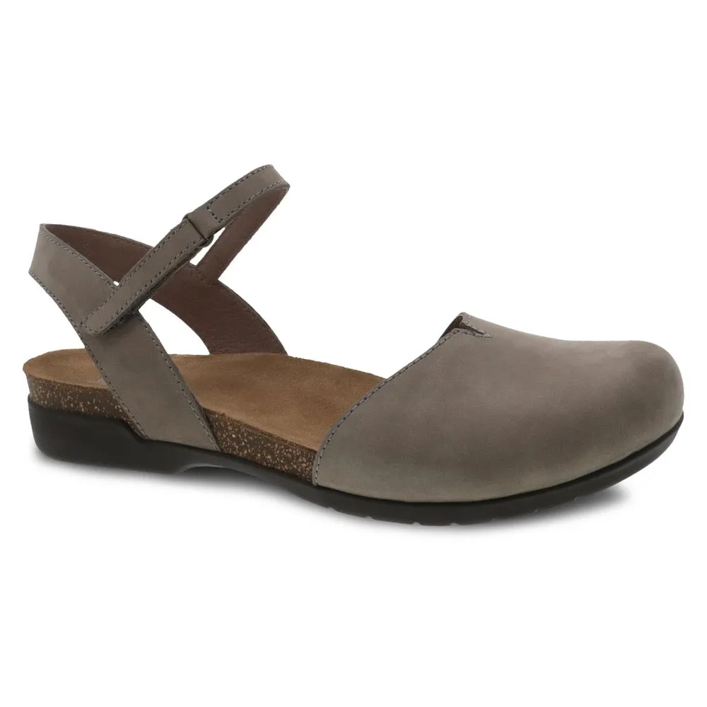 Dansko Women's Rowan Taupe Milled Nubuck