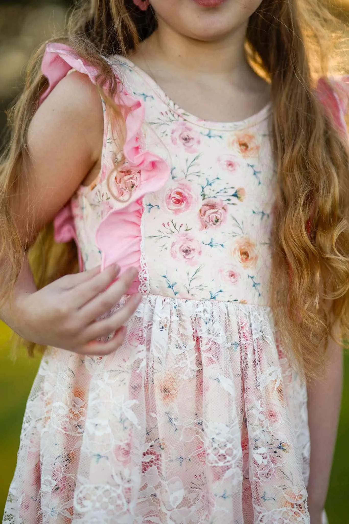 Easter Blooms Dress Set