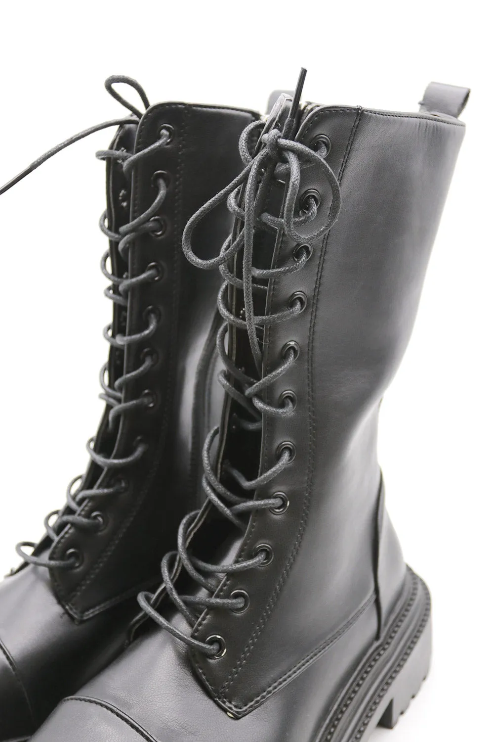 Eda Combat Boots