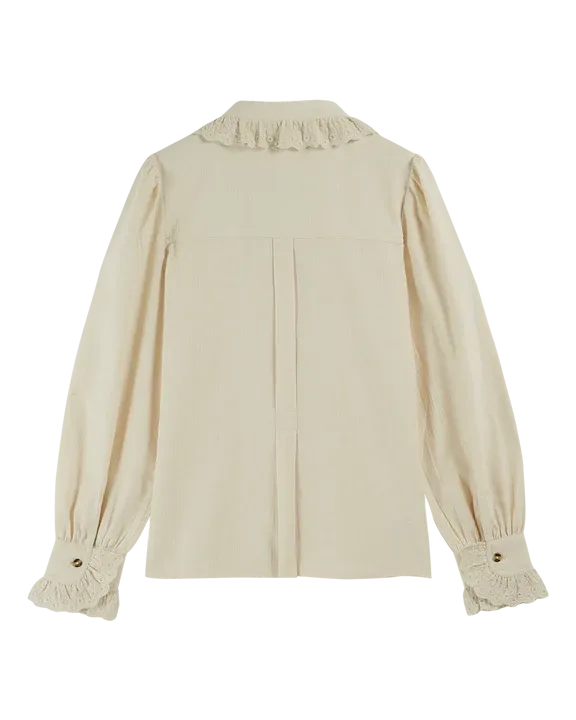 Emile & Ida Ange Vintage Shirt Cream