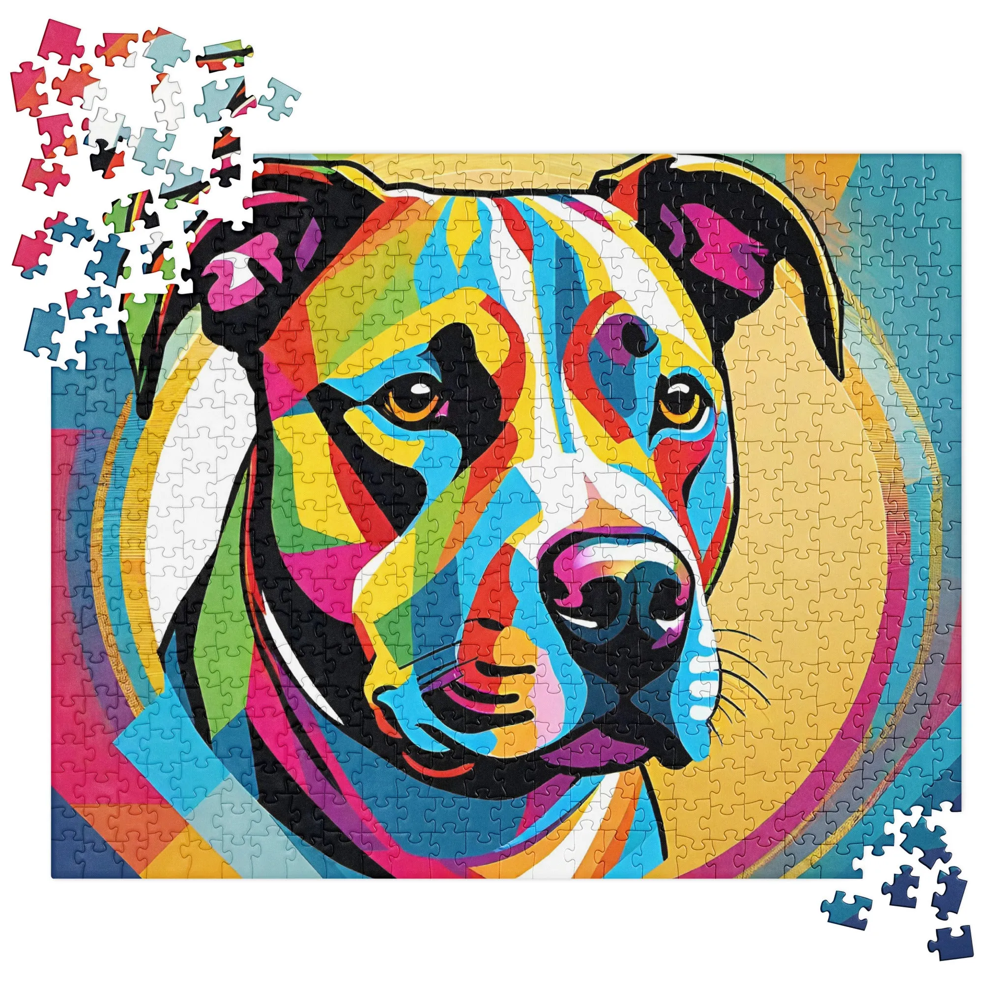 Jigsaw puzzle - Pit Bull