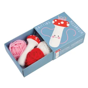 Kids Knitting Mushroom Kit