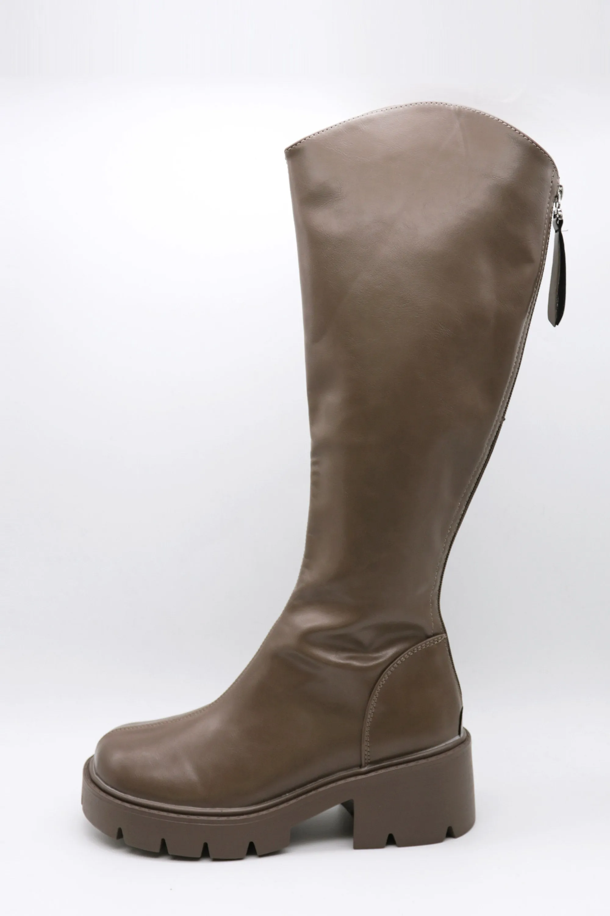 Knee Length Platform Boots