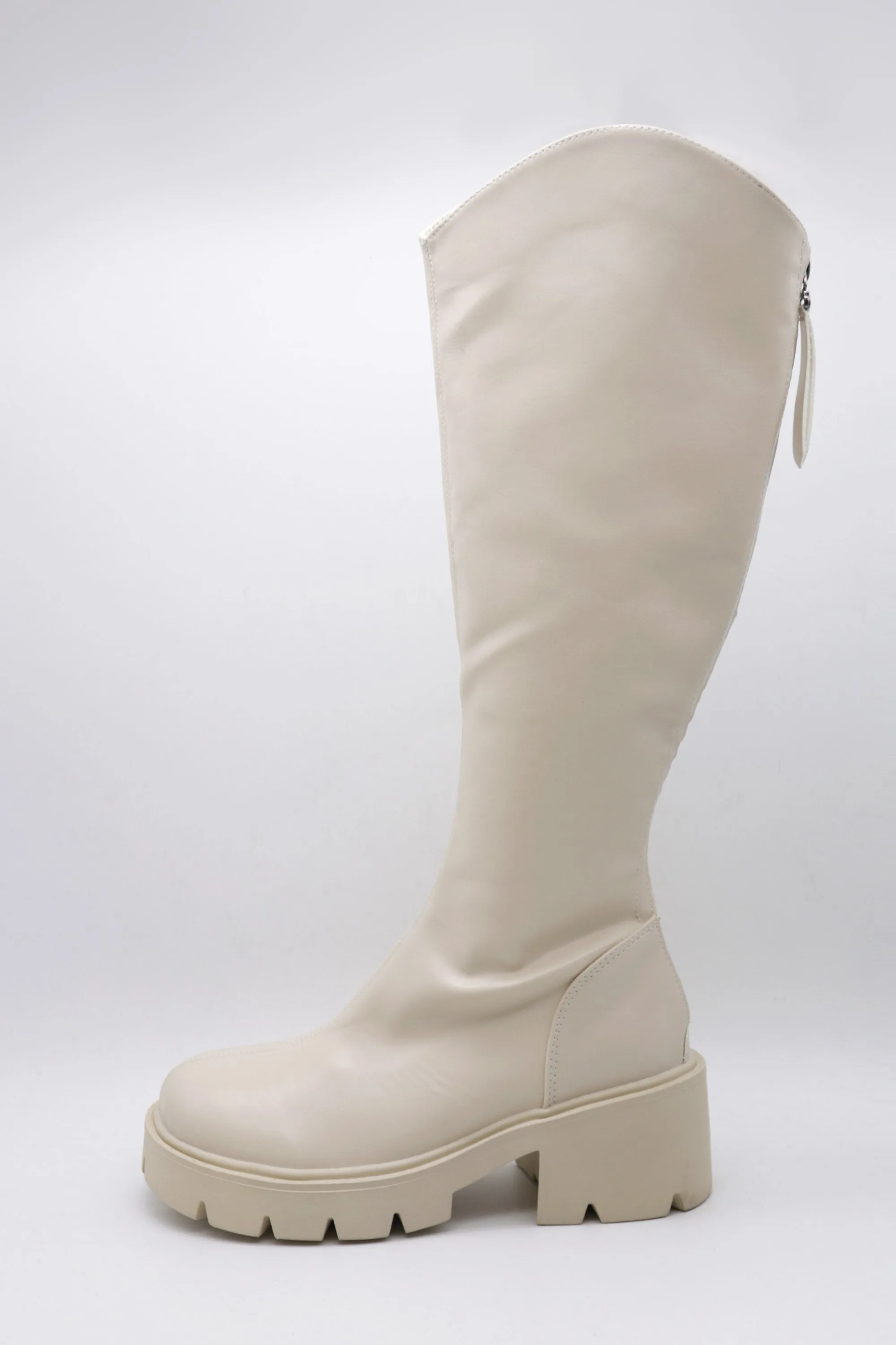 Knee Length Platform Boots