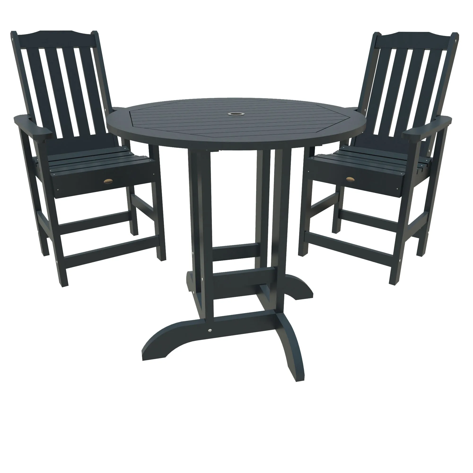 Lehigh 3pc 36in Round Dining Set - Counter Height