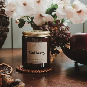 Mulberry Soy Wax Candle