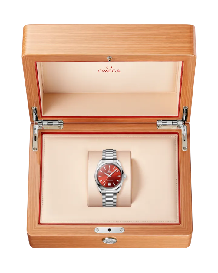 Seamaster Aqua Terra Shades Terracotta Red 38mm