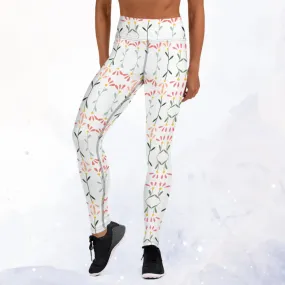 Spring Floral Comfy Dance Leggings