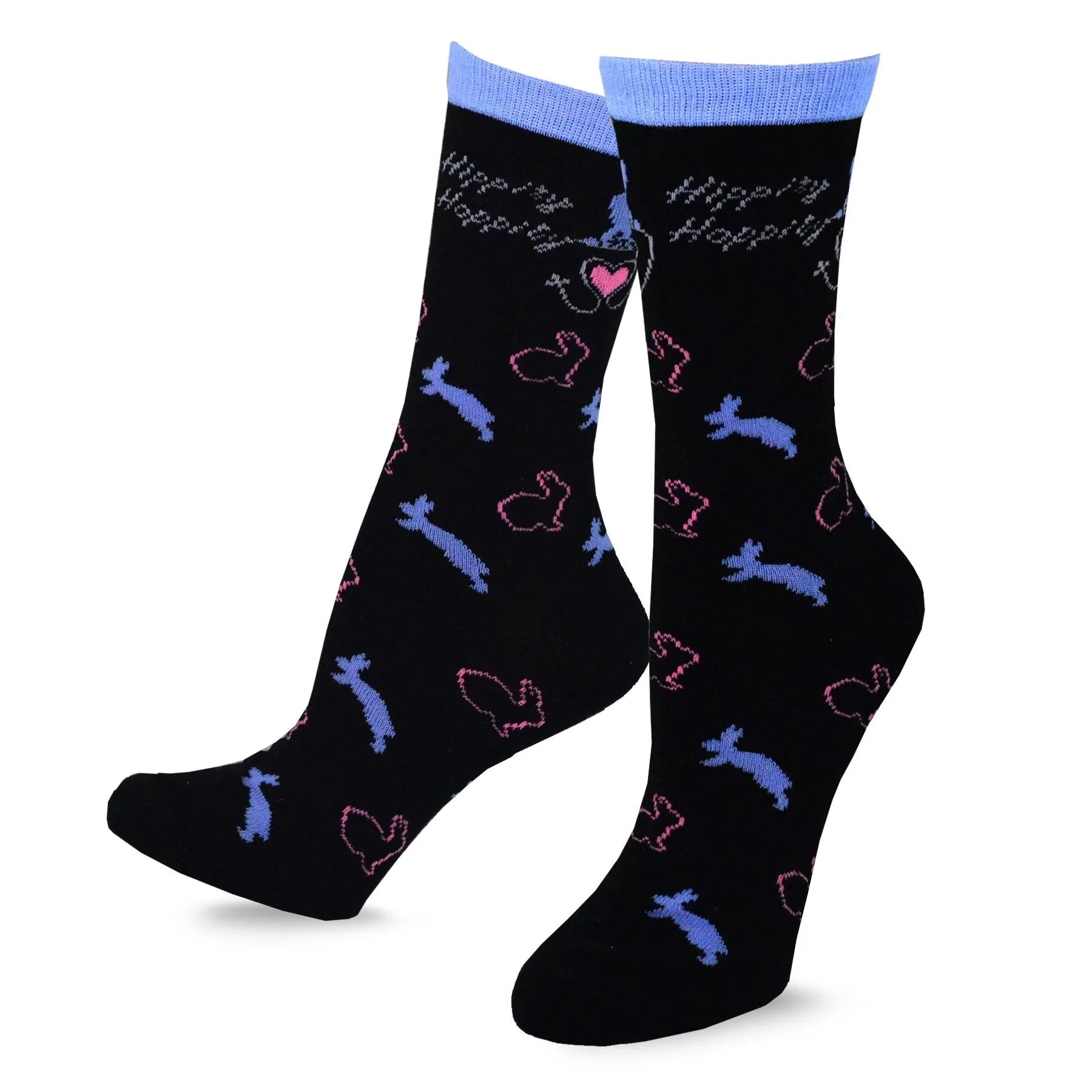 TeeHee Socks Women's Easter Cotton Crew Assorted 6-Pack (12056)