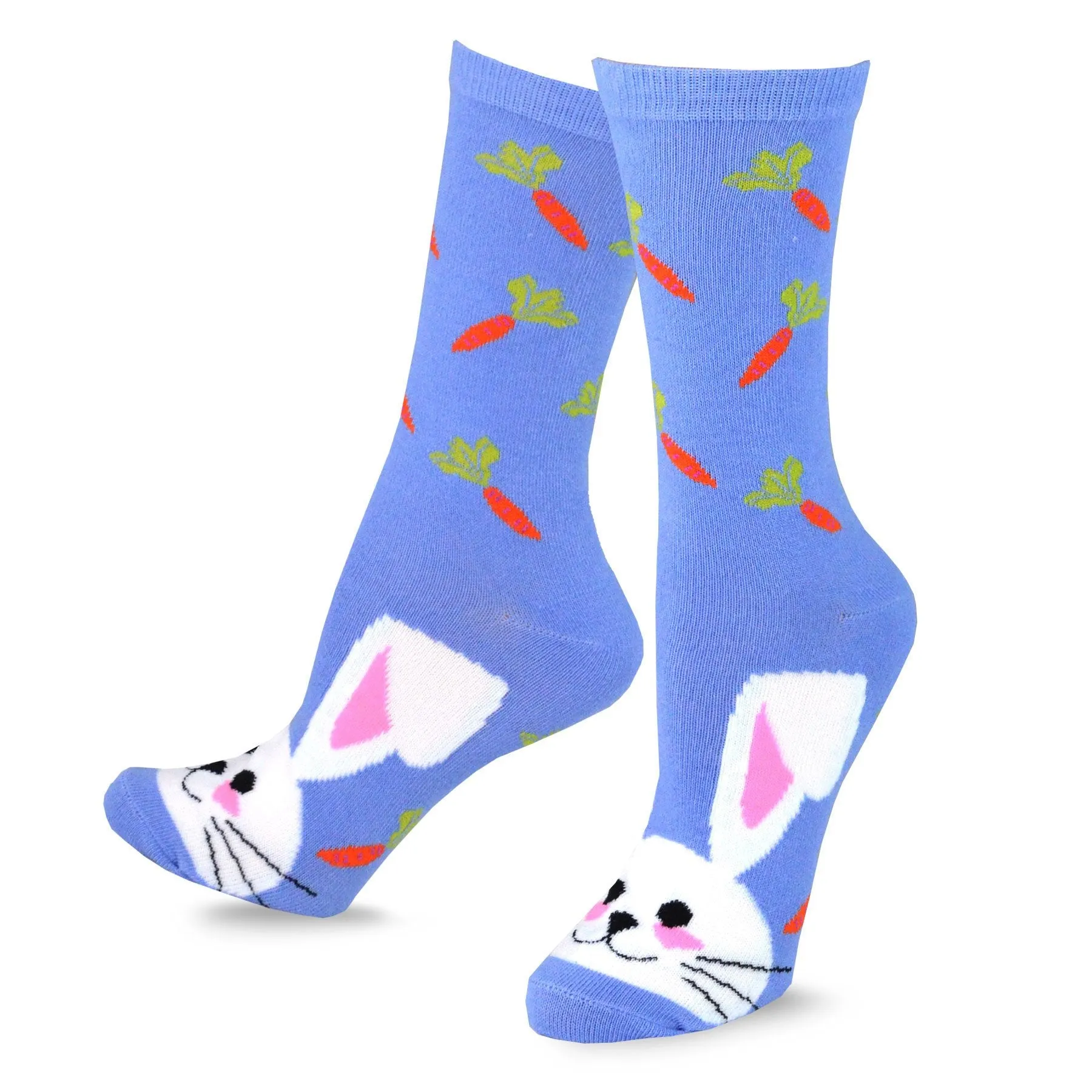 TeeHee Socks Women's Easter Cotton Crew Assorted 6-Pack (12056)