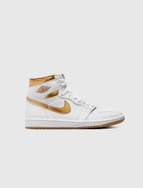 WOMEN'S AIR JORDAN 1 RETRO HIGH OG METALLIC GOLD